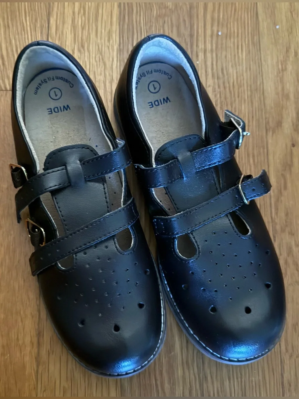 Footmates Dark Brown Mary Jane Shoes
